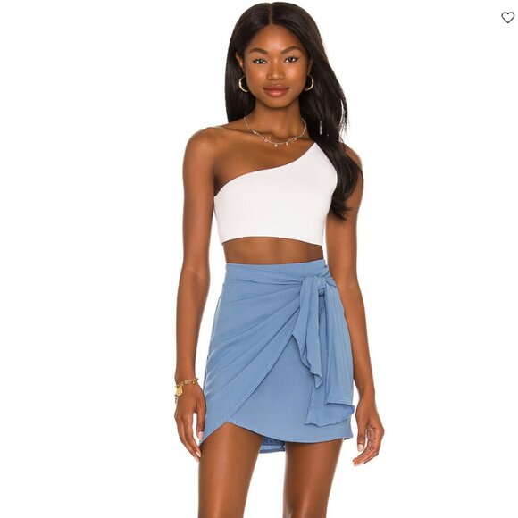 Cassiel Sarong Mini Skirt - Picture 11 of 11